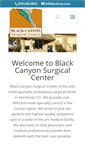 Mobile Screenshot of blackcanyonsurgicalcenter.com